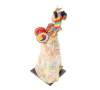 Mipcase Poupée Coréenne en Soie Hanbok Traditionnelle pour Décoration Maison Et Bureau, Figurine Artisanale Miniature De Collection Asiatique, Ornement Décoratif Élégant pour Espace De Vie