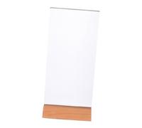 Mipcase Présentoir Menu Acrylique Transparent Support Porte Affiche Incliné pour Bureau Restaurant Magasin Wedding Party