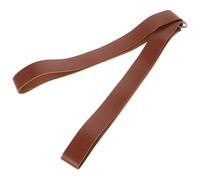 Mipcase Présentoir Mural à Magazines Minimaliste en Cuir Pu Rangement Portable pour Journaux et Disques Support Mural Simple et Fonctionnel Couleur Brun Foncé pour Optimiser L’espace