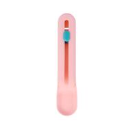 Mipcase Presse-Bande pour Chat Chargeur pour l'Animal de Compagnie mangeoire pour bébé Distributeur croquettes Chat Distributeur de croquettes pour Chat cuillère Chat légère Plastique Rose