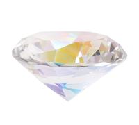 Mipcase Presse-Papier Diamant Décoratif pour Nail Art Grand Ornement Cristaux Scintillants Modèle Main Réaliste pour Présentation Manucure Décoration Table et Fond Photo Ongles