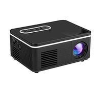 Mipcase Projecteur LED Lumens Portable Lecteur Multimédia Domestique Appareil De Projection Compact pour Usage Personnel Compatible avec USB Et Carte Mémoire