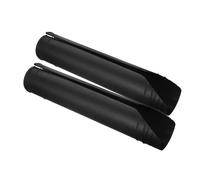 Mipcase Protection de Fourche pour Moto Tout- Couverture Plastique Antichoc Protège-amortisseur Résistant Saleté Kit de Protection pour Fourche de Moto Tout-