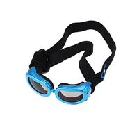 Mipcase Protection des Yeux pour Chien Gilet de Chien des Lunettes de Protection Jouets Voiture de Chien Chiot Blaireau Chiens Lunettes UV Lunettes de Soleil Chien Lunettes de Chien Blue