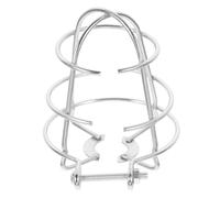 Mipcase Protection Métallique Chromée pour Tête de Gicleur Incendie Robuste Outil Couverture Cage Anti-dommages pour Système de Prévention Incendie Adaptée Écoles et Bâtiments Commerciaux