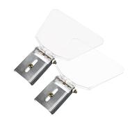 Mipcase Protection Oculaire pour Banc de Travail Acier Inoxydable Cache Angle Transparent Poussière Kit de Protection Sécurisé et Facile à Installer pour Atelier