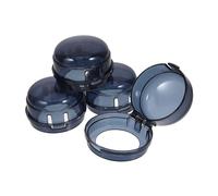 Mipcase Protections Boutons Cuisinière Gaz Garçon Et Filles Lot De 4 Noir Plastique Sécurité Prévention Contact Accident Cuisson Gaz La Cuisine Maison
