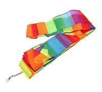 Mipcase Queue de cerf-Volant banderoles de fête en Plein air Queue de Tube de cerf-Volant Rubans Queue Arc-en-Ciel kit de décoration cerf-Volant Accessoires de cerf-Volant d'extérieur