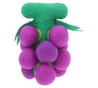 Mipcase Raisin Tissu Non Tissé pour Garçon Fille Accessoire Éducatif Montessori pour Éveil et Motricité Fine