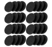 Mipcase Recharges Rondes pour Diffuseur d'Huiles Essentielles 100 Pièces Coton Absorbant pour Aromathérapie Collier Médaillon Usage Quotidien