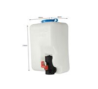 Mipcase Réservoir de Liquide Lave Glace pour Pare Brise Pompe Résistante Chaleur et Vibrations Installation Facile pour Voitures et Suv