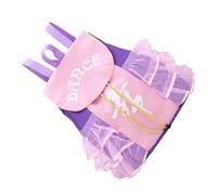 Mipcase Sac à Dos Ballet Garçon Fille Capacité Ajustable pour Danse Classique Latine et Activités Sac Rose Oxford
