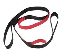 Mipcase Sangle de Levage de Jambes Rouge en Nylon Solide, Assistance Robuste pour Jambes Rigides, Élastique Polyvalent pour Entraînement, Marche et Rééducation, Aide Pratique pour