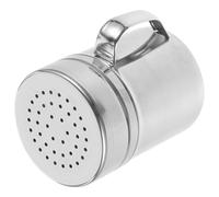 Mipcase Saupoudreur D'assaisonnements en Acier Inoxydable avec Poignée Ergonomique, Shaker Moyen 6,8x9,5 Cm pour Poudre de Cacao et Épices, Boîte à Épices Réutilisable Cuisine