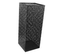 Mipcase Seau de Rangement Parapluie Noir sur Pied Marcher entrée de Plein air Porte-Parapluie d'angle Porte-Parapluie de Ferme Rangement des parapluies Rack de Support Parapluie Le Fer