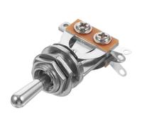 Mipcase Sélecteur à Bascule Voies pour Guitare Électrique avec Embout Remplaçable Interrupteur Positions Facile à Contrôler Accessoires avec Écrou Moleté et Rondelle Plate pour Précis Du