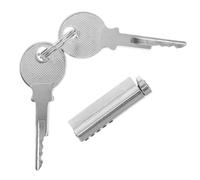 Mipcase Serrure de Porte Réfrigérateur avec Clés Verrou Robuste pour Congélateur et Vitrine Froide Compatible Supermarchés et Commerces Résistance Au Froid et Économie Énergie