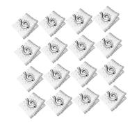 Mipcase Serviettes En Papier Motif Notes De Musique 60 Pcs Jetables Haute Absorption Décorations Fête Musicale Anniversaire Karaoké