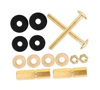 Mipcase Set de Boulons pour Réservoir Wc avec Joint Détanchéité Durable Fuite et Chaleur Kit de Fixation Robuste pour Cuvette de Toilette Installation Facile et Longue Durée