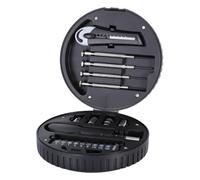 Mipcase Set D'outils De Réparation De Pneus en Acier Au Carbone 20 Pièces Coffret De Roue pour Bricoleurs Et Mécaniciens