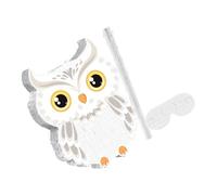 Mipcase Set Piñata Hibou avec et Bandeau Décoration Fête Jungle pour Garçon Fille Jeu Animaux Forêt pour Anniversaire Fille Garçon Halloween Shower