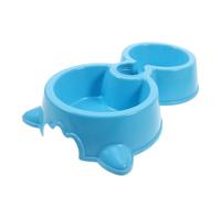 Mipcase Simplifiez La Routine Dalimentation Mangeoire pour Animaux De Compagnie À Double Bol avec Accessoire pour Bouteille Deau pour Chats Et Chiens Bol À Alimentation Lente
