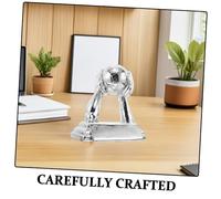 Mipcase Soccer Goalkeeper Trophy Resin Award Small Football Trophy Cup for Championship Elegant Desktop Decor Symbol of Excellence and Team Spirit