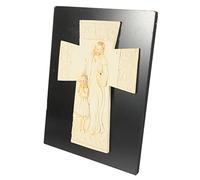 Mipcase Statuette De Saint Jésus Résine Pour Baptême Ornement Religieux De Mariage Décoration De Maison Suspendue