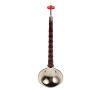 Mipcase Suona Professionnel en Abs Aspect Bois Imitation Palissandre Noir, Instrument à Vent en Plastique Anti-fissures, Cor Suona Portatif pour Pratique Musicale, Techniques D'étude