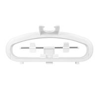 Mipcase Support de Cintre pour Défroisseur Vapeur Accessoire pour Repassage Pantalon et Jupe Usage Intérieur Maison et Boutique Montage Simple et Rangement Pratique