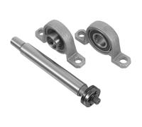 Mipcase Support de Palier de Broche pour Scie à Table Roulement Intégré Poulie de Fixation pour Machine à Bois Rotative Kit D’Accessoires pour Tour à Bois DIY Compatible Perceuse à