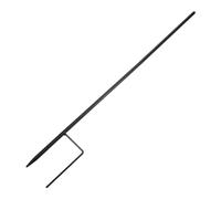 Mipcase Support De Parasol pour Cour Ancrage Métallique pour Parasol De Jardin Base Stabilisatrice Ancrage pour Poteau De Jardin Support De Sol Stabilisateur De