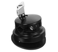 Mipcase Support de Pied Tom Drum Kit Fer Argenté pour Batterie Base Compacte et Facile à Installer Accessoire de Percussion Polyvalent