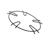 Mipcase Support de Poêle en Fer Noir pour Cuisinière à Gaz, Structure Stable et Solide, Grille de Brûleur Antidérapante pour Petits Pots Cuisine Domestique