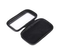 Mipcase Support de téléphone pour vélo, Sacoche de Cadre Avant, réglable, étanche, Antichoc, PU Noir, 1 Set, pour Cellphone, Bikes et Motorcycles