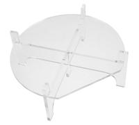 Mipcase Support Élégant pour Bocaux À Boissons en Acrylique Base Stable Adapté Aux Pots De Fleurs Et Aux Bouteilles De Vin