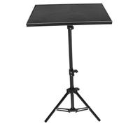 Mipcase Support Projecteur Pliable avec Plateau Télescopique Réglable Étagère Multifonction pour Ordinateur Portable Et Accessoires Adapté Bureau Scène Et Maison