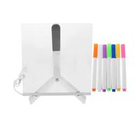 Mipcase Tableau Lumineux LED Garçon Fille avec Support Stylo Effaçable Surface Effaçable pour Dessin et Écriture Portable pour École et Maison