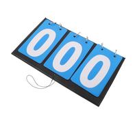 Mipcase Tabletop Scoreboard Portable Game Scorer for Basketball Football Volleyball with Flip Display Plastic Design