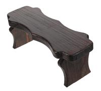 Mipcase Tabouret en Bois Massif Repose Salon Marchepied Portable pour Lits Hauts et Intérieurs