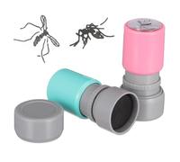 Mipcase Tampon Auto-encreur Moustique 2pcs en Abs, de Farce Réaliste et Amusant pour Blagues et Halloween Couleur Aléatoire