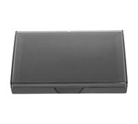 Mipcase Tampon Encreur en Boîte Transparent, Taille Moyenne 138x86 Mm, Plastique Solide, Tampon Encreur Portable pour Peinture et Calligraphie, Matériel de Peinture Réutilisable,