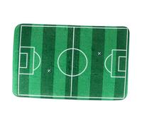 Mipcase Tapis de Sol Antidérapant Flanelle Terrain de Football Mini Tapis Chambre Confortable et Décoration Salon et Chambre