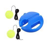 Mipcase Tennis Trainer avec Balles Rebondissantes et Corde Élastique Kit Entraînement Portable pour Pratique Base Stable et Matériau Outil Aide à Entraînement pour Adultes