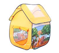 Mipcase Tente de Jeu Garçon Fille Balles Animaux et Dinosaures Intérieur Espace de Jeu Spacieux et Portable pour Développement et Imagination des Tout Petits