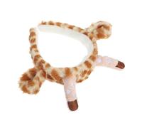 Mipcase Tête Girafe Adorable Peluche Accessoire de Fête et Cosplay Ludiques pour Confort Optimal et Design Créatif