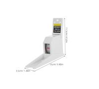 Mipcase Toise Murale Rétractable pour Garçon Fille et Adultes Ruban Métallique Précision Outil Portable de Mesure de Croissance