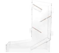 Mipcase Tour à Dés Dés Décorative Transparente en Acrylique Résistante à l'usure Portable Jeux de Société Compact pour Soirées et Jeux de Hasard