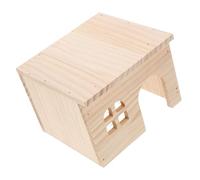 Mipcase Tunnel pour Hamster avec Plateforme Maison De Jeu à Plusieurs Chambres Habitat Naturel pour Petits Animaux Accessoires pour Cage pour Hamsters Et Gerbilles