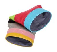 Mipcase Tunnel Toile Arc-Ciel pour Hamsters et Écureuils Accessoire de Jeu Cachette pour Cages et Petits Espaces